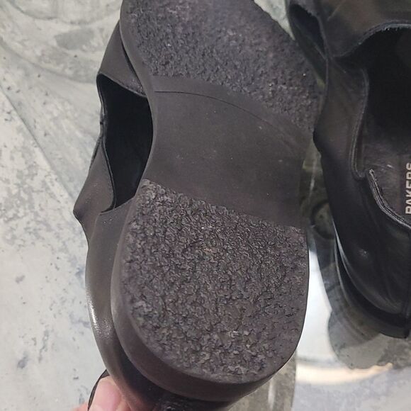 bakers Elite Black Leather Shoes - Picture 6 of 6
